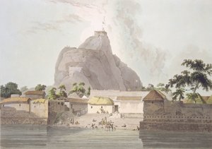 Vista en el Fuerte de Trichinopoly, lámina 47 de 